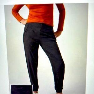 ATHLETA Brooklyn Lined Camo Jogger, Black Size 6